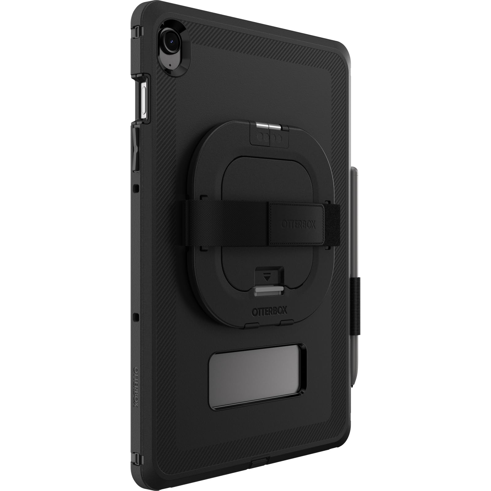 OtterBox Defender for Business W/Kickstand/HANDSTRAP for TAB S9 FE (ONLY) - Black (Non-Retail Packaging)