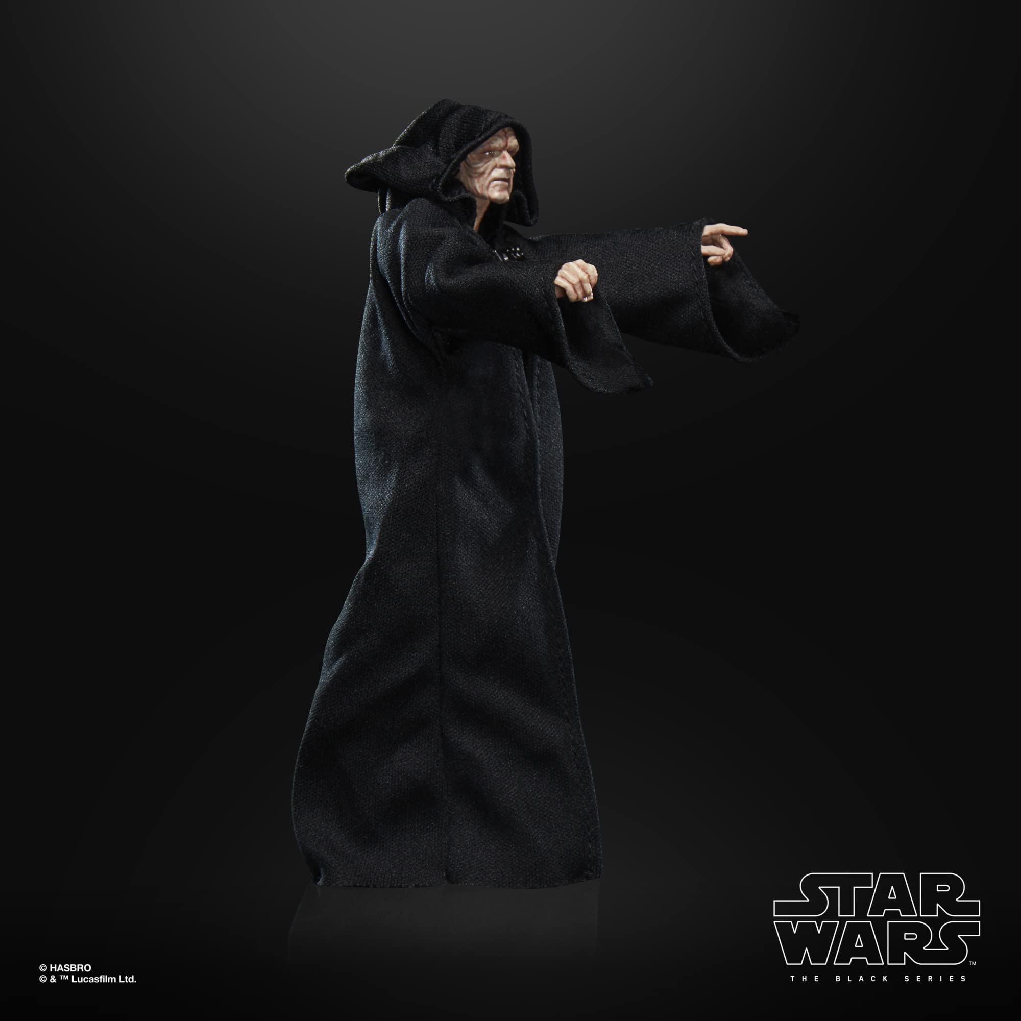STAR WARS The Black Series Archive Emperor Palpatine Toy 6-Inch-Scale Return of The Jedi Collectible Figure, Kids Ages 4 and Up, (F4366)