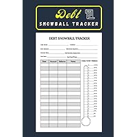 Debt Snowball Tracker: Debt Snowball Organizer Log Book to Keep Track of Your Debt Payment - 110 Pages