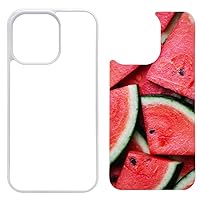 [5 Pack] Sublimation Phone Cases Compatible with iPhone 13 Pro - Rubber White Blank Dye Cases and Aluminum Inserts for Dye Sublimation/Printable Phone Cover Blanks