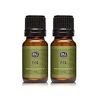P&J Fragrance Oil | Fig Oil 10ml 2pk - Candle Scents for Candle Making, Freshie Scents, Soap Making Supplies, Diffuser Oil Scents