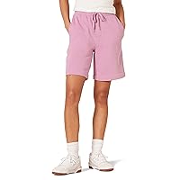 Amazon Essentials Women's Fleece High Rise Bermuda Shorts (Available in Plus Size)