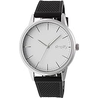 Simplify The 5200 Watch (Silver/White)