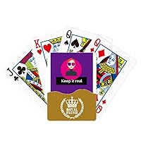 Hip Hop Music Keeps It True Royal Flush Poker Playing Card Game