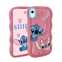 Compatible with iPhone XR Case , Cute 3D Cartoon Unique Soft Silicone Cool Animal Anime character Shockproof Anti-bump Protector Boys Kids Girls Gifts Cover Housing Skin Shell For iPhone XR 6.1”