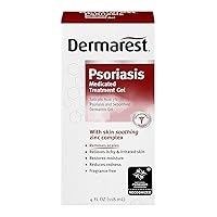 Dermarest Psoriasis Medicated Treatment Gel, 4 oz (Pack of 6)