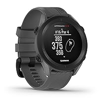 Garmin Approach S12 2022 Edition - GPS Golf Watch with Stroke Distance Measurement & Distance to Green/Obstacles on 42,000 Golf Courses. Easy to Use & Up to 30 Hours of Battery Life in Golf Mode.