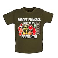 Forget Princess Firefighter - Organic Baby/Toddler T-Shirt