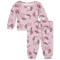 The Children's Place Baby Girls' Two Piece Pajama Set