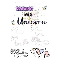 Drawing with Unicorns- Mermaids & More (Easy Step-by-Step Drawing for Girls): Notebook Planner - 6x9 inch Daily Planner Journal, To Do List Notebook, Daily Organizer, 114 Pages