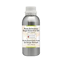 Pure Dalmatian Sage Essential Oil (Salvia officinals) Steam Distilled 1250ml (42 oz)