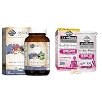 Organics Multivitamin for Men & Dr. Formulated Women's Probiotics Once Daily, 16 Strains, 50 Billion, 30 Capsules