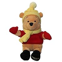 Disney Store Winnie the Pooh Minnie Bean Bag Plush - Winter 2002