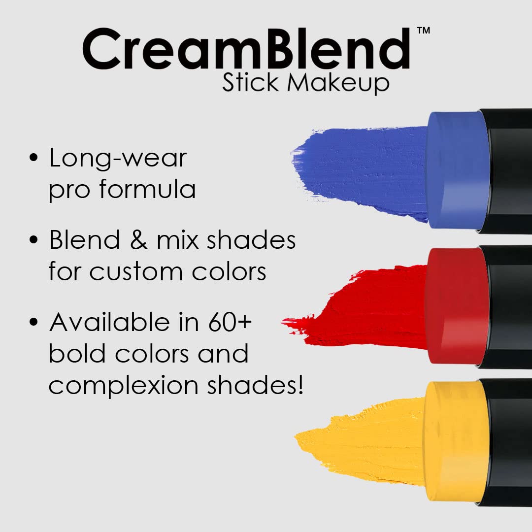 Mehron Makeup CreamBlend Stick - Body Paint (.75oz) (Pastel Blue)