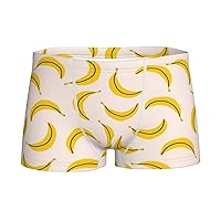 Tropical Banana Boys Boxer Briefs,Toddler Kids Underwear Shorts Cotton For Children 4-14 Years Old