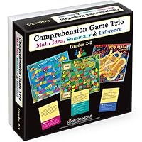 Comprehension Game Trio: Main Idea, Summary & Inference - Grades 2-3