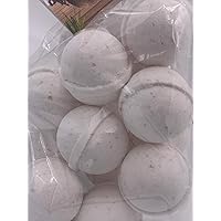 Creamy Coconut Bath Bombs: Made in USA with Shea, Mango and Cocoa Butter, Ultra Moisturizing.Great for Dry Skin, All Skin Types (14 Count) Pack of 1
