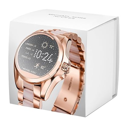 Michael Kors Access, Women's Smartwatch, Bradshaw Rose Gold-Tone and Blush Stainless Steel, MKT5013