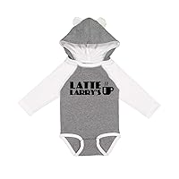 Larry David Seindfeld Latte Larry's Long Sleeve Baby Onesie with Ears