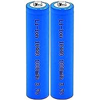 aa Lithium batteries3.7V 1000mAh 10440 Ba Replacement Li-ion Batteries for Electric Shaver, 2 Pack