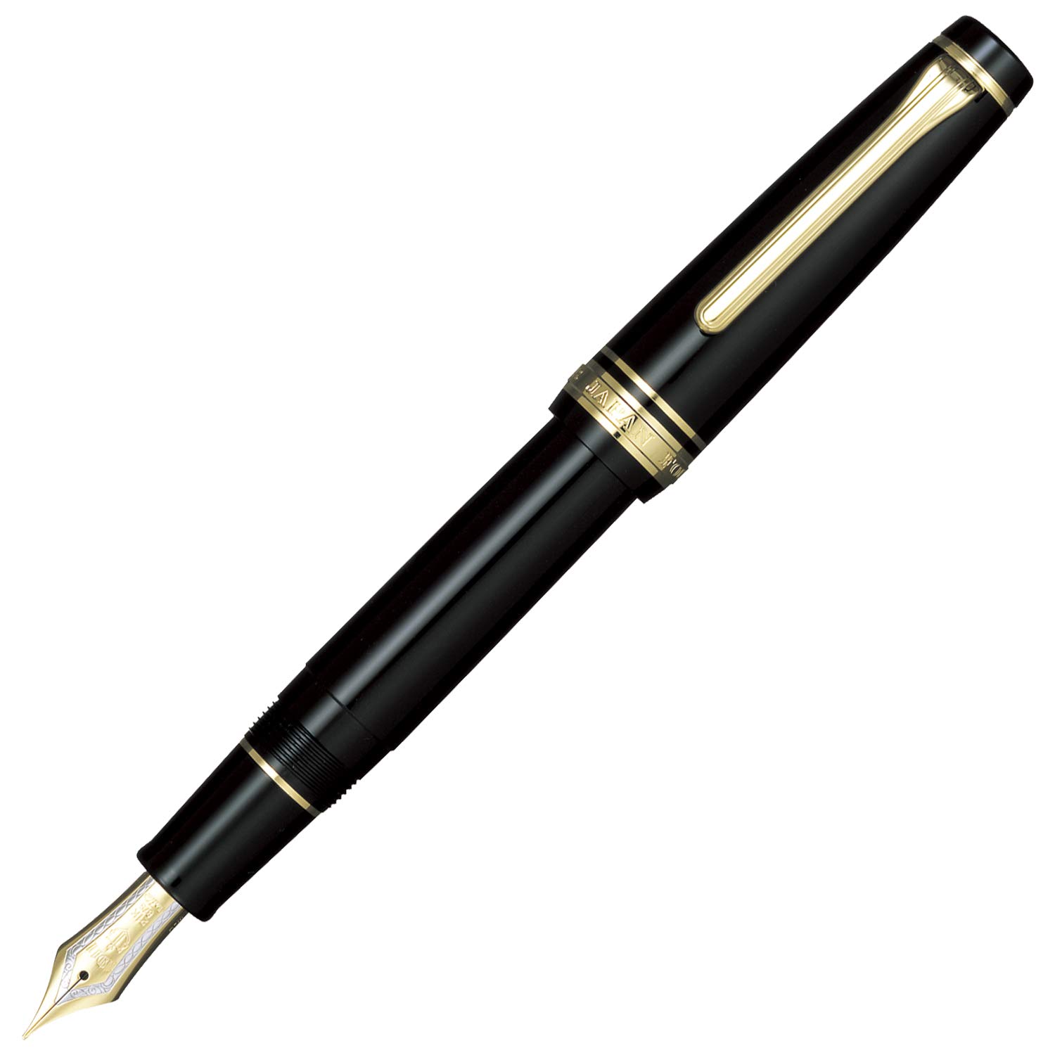Sailor Fountain Pen Professional Gear Gold Bold Black 11-2036-620 (Japan Import)