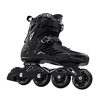 LIKU Black Professional Inline Skates Unisex