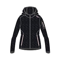 CMP Women's Cardigan with Fixed Hood