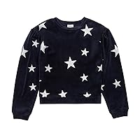 Splendid Girls' Velour Star Sweatshirt
