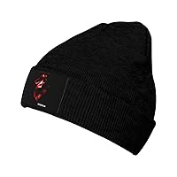 Scream Movie Horror Knit Hat Knitted Hat Classic Warm Winter Casual for Womens Mens Daily Headwear Knit Hats Black