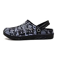 Men's Beach Slides Soft Slippers Non-Slip Outdoor Breathable Sandals, Mens Quick-Dry Water Shoes Casual Sandals