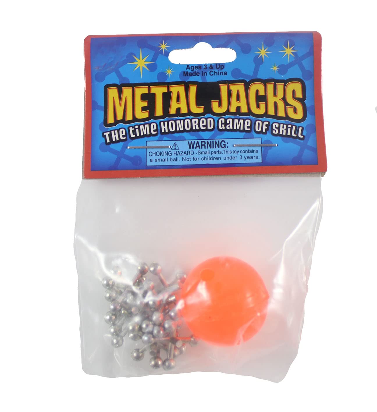12 Mini Metal Jacks Game Sets - Tiny Classic Game - Party Favors - Gift Bags - Goody Bags/Prizes/Rewards Box - Bulk 1 Dozen