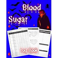 Blood Sugar Log Book: Large Weekly Blood Pressure and Sugar Diary to Log and Monitor Your Home Health. Daily Diabetic Glucose Tracker Journal Book