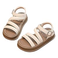 Water Sandals Toddler Summer In Thick Bottom Solid Color Roman Sandals Sports Style Little Child/Big Jelly Baby