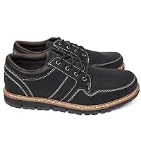 EDWIN Men's Casual Shoes, L60648, Waterproof, Non-Slip, Liberto Edwin, Sneakers, Low Cut, Stitching, Casual, Everyday Wear