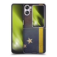 Head Case Designs Curacao Curacaoan Vintage Flags Set 3 Hard Back Case Compatible with Oppo Find N2 Flip
