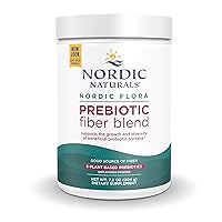 Nordic Naturals Nordic Flora Prebiotic Powder, 204 Grams - Unflavored Prebiotic Powder - 30 Servings