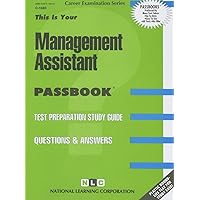 Management Assistant(Passbooks) (Career Examination Series) Management Assistant(Passbooks) (Career Examination Series) Spiral-bound