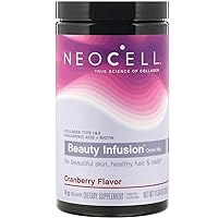 Beauty Infusion Refreshing Collagen Drink Mix Supplement, Cranberry Cocktail,11.64 OZ