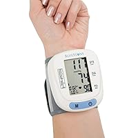 Automatic Wrist Blood Pressure Monitor Heart Rate BP Meter Tester with Memory