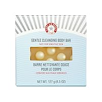 Gentle Cleansing Bar – Fragrance-Free Bar Soap + Body Wash for Sensitive Skin – 4.5 oz
