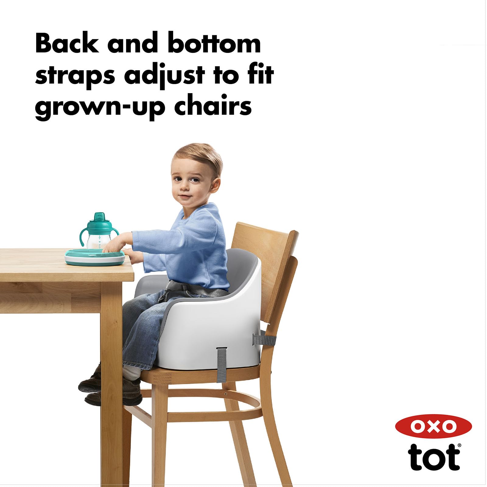 OXO Tot Nest Booster Seat with Removable Cushion