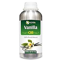 Vanilla (Vanilla Planifolia) Essential Oil 100% Pure & Natural Undiluted Uncut Oil | Use for Aromatherapy | Therapeutic Grade 2000 ml