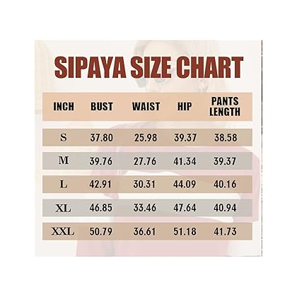 Sipaya 2 Piece Sweatsuits Outfits for Women Crewneck Colorblock Striped Pants Sets with Pockets