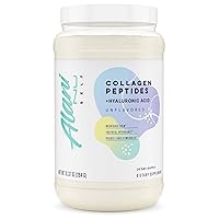 Collagen Peptides Powder UNFLAVORED | 18g Protein | Supports Bone, Skin and Nail Health | Collagen for Women | 80mg of Hyaluronic Acid | Gluten Free | Sugar Free | 14 Servings