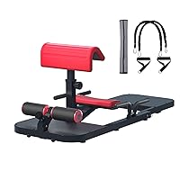 Multifunctional Fitness Equipment - Sissy Squat,Hip Thrust, Push-up, with Bonus Resistance Bands for Full Body Workout