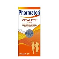 Pharmaton Vitality11 with Ginseng (60 Caplets), High in Vitamin & Minerals Each Contributing to Support Energy Release & Ginseng…