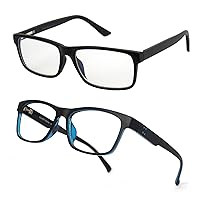 2 Pack Of Blue Light Blocking Glasses – Anti-Fatigue Computer Monitor Gaming Glasses Prevent Headaches Gamer Glasses