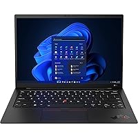 ThinkPad X1 Carbon Ultrabook 14inch Laptop 4K UHD+ IPS, HDR, 500 nits, 11th Core i7-1185G7 up to 4.80GHz Linux Compatible 5G LTE Snapdragon X55 (4TB SSD|32GB RAM|Windows 11 Pro