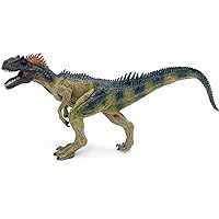 Gemini&Genius Allosaurus Dinosaur Toy for Kids, Dinosaur World Action Figure with Movable Jaw, Standing Pose Cake Topper, Party Gift and Prize Supplie for Kids or Dino Lovers