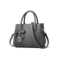 Purses and Handbags for Women Fashion Ladies PU Leather Top Handle Satchel Shoulder Tote Bags